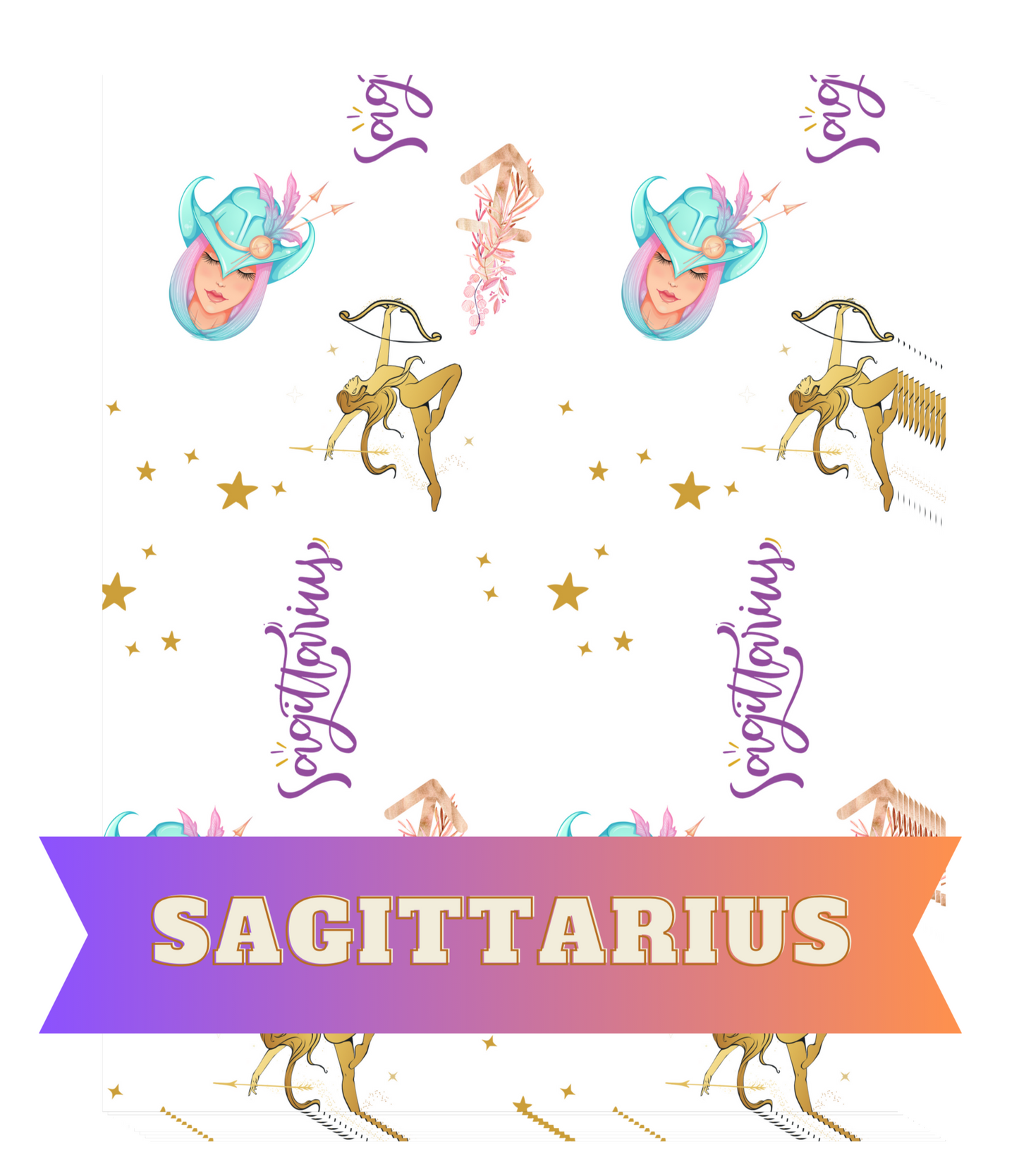 "Sagittarius" Decorative Diamond Painting Release Papers