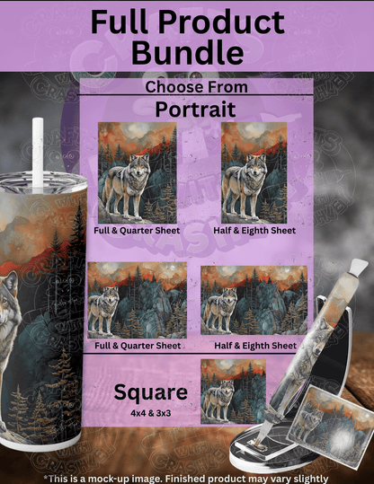 "The Way of the Wolf" by ©Peggy Collins Premium Accessories for Diamond Painting