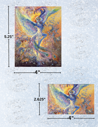 "Blue Bird" by ©Josephine Wall Premium Decorative Release Papers for Diamond Painting