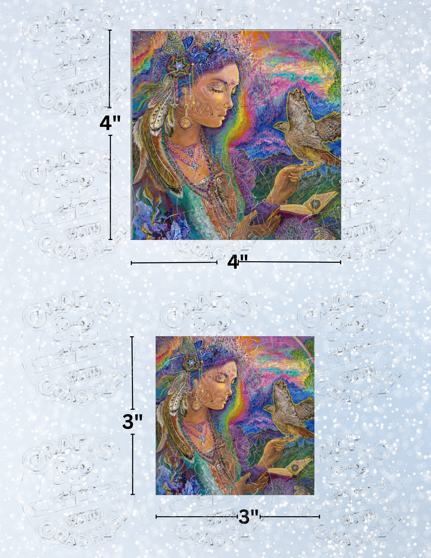 Product Bundle "Goddess of Communication" by ©Josephine Wall