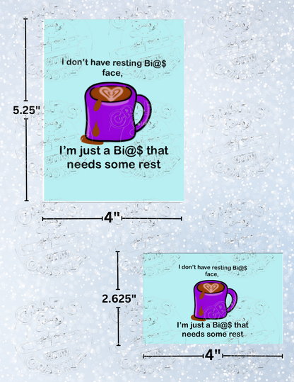 Product Bundle "Bi@$ Face" by ©Mrs Coffee