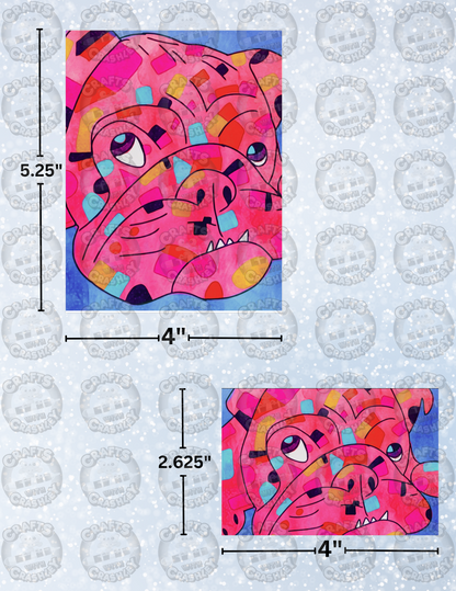 "Bertie" by ©Cheryl Carpenter Decorative Diamond Painting Release Papers