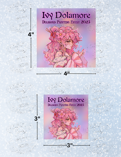 "Ivy Dolamore Diamond Painting Event 2025" By ©Ivy Dolamore Decorative Diamond Painting Release Papers
