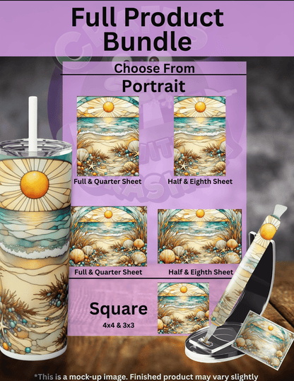 "Sea Reflections" by ©T.S. Larking Premium Accessories for Diamond Painting