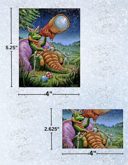 "Stargazing" by ©Randal Spangler Premium Decorative Release Papers for Diamond Painting