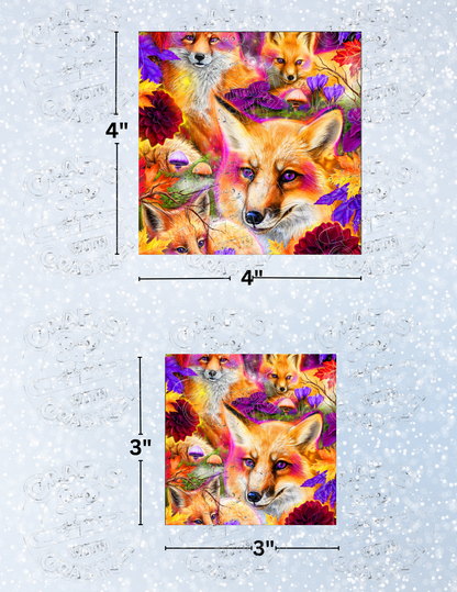 "Daydream Red Fox" by ©Sheena Pike Decorative Diamond Painting Release Papers