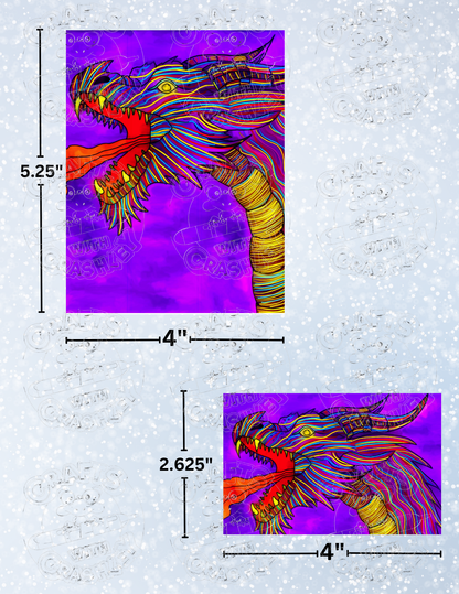 "Firestarter" by ©Cheryl Carpenter Premium Decorative Release Papers for Diamond Painting