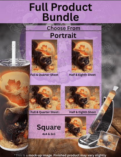 "Halloween Cat" by ©Puffygator Premium Accessories for Diamond Painting