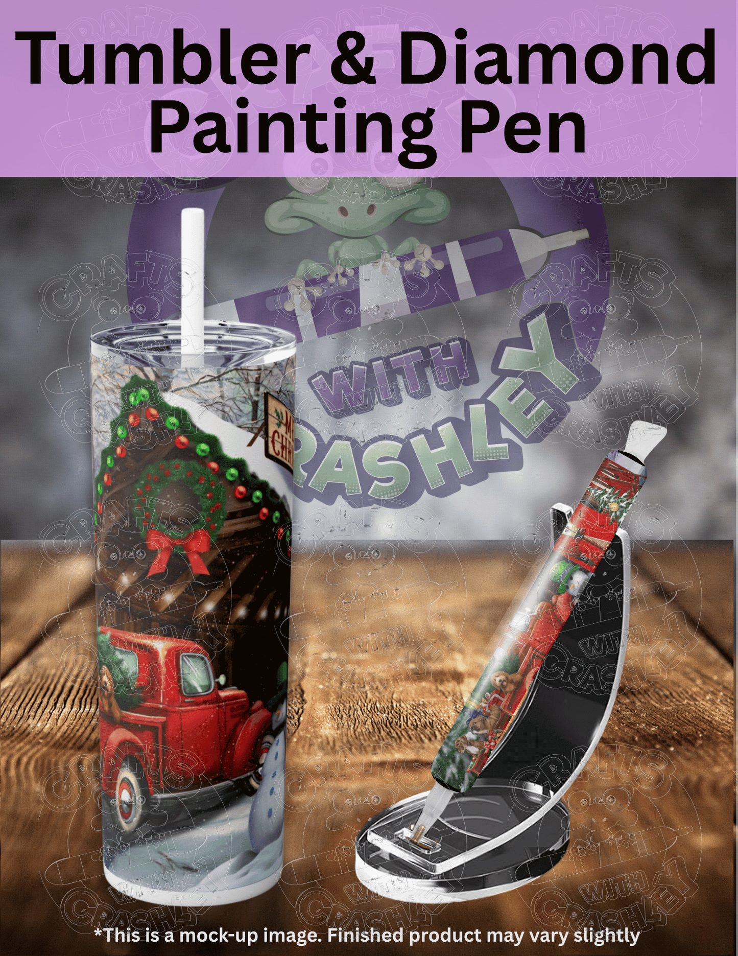 "Going Home for Christmas" by ©Tom Wood Premium Accessories for Diamond Painting