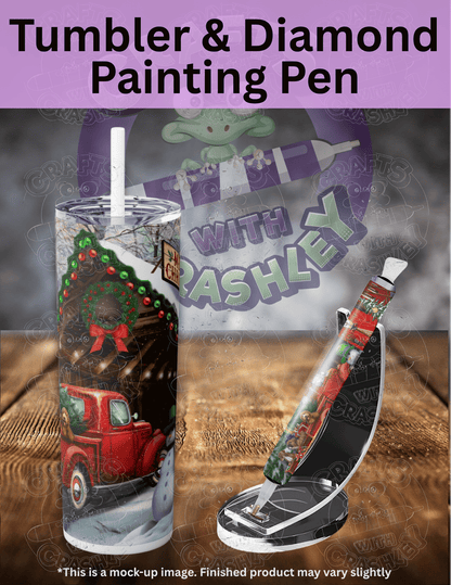 "Going Home for Christmas" by ©Tom Wood Premium Accessories for Diamond Painting