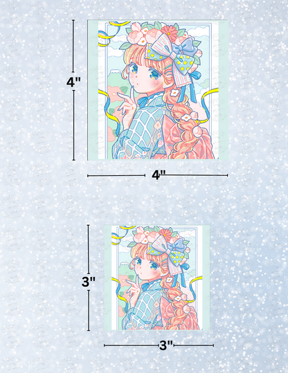 "Nenga" by ©Hiroko Hashimoto Decorative Diamond Painting Release Papers