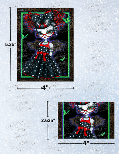 "Minikin Toni" by ©Myka Jelina Premium Decorative Release Papers for Diamond Painting