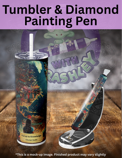 "Portal to Knowledge" by ©Auclair Studio Premium Accessories for Diamond Painting