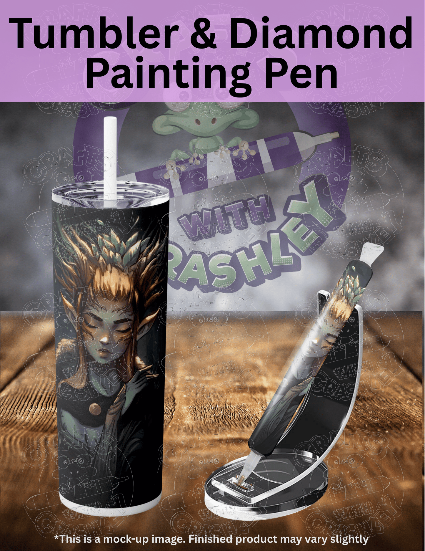 "Darkwood Fae" by ©ChrissaBug Premium Accessories for Diamond Painting