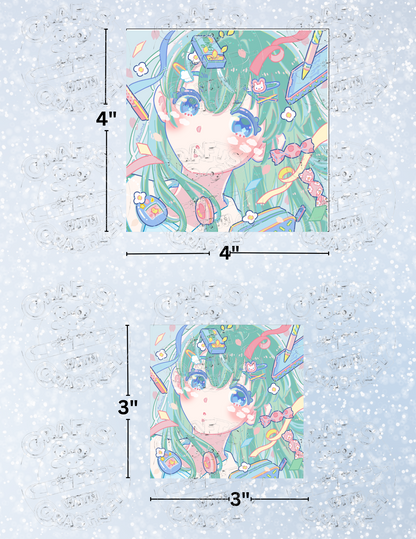 "Harukaze" by ©Hiroko Hashimoto Decorative Diamond Painting Release Papers