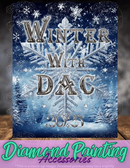 "Winter With DAC 2025" Premium Accessories for Diamond Painting