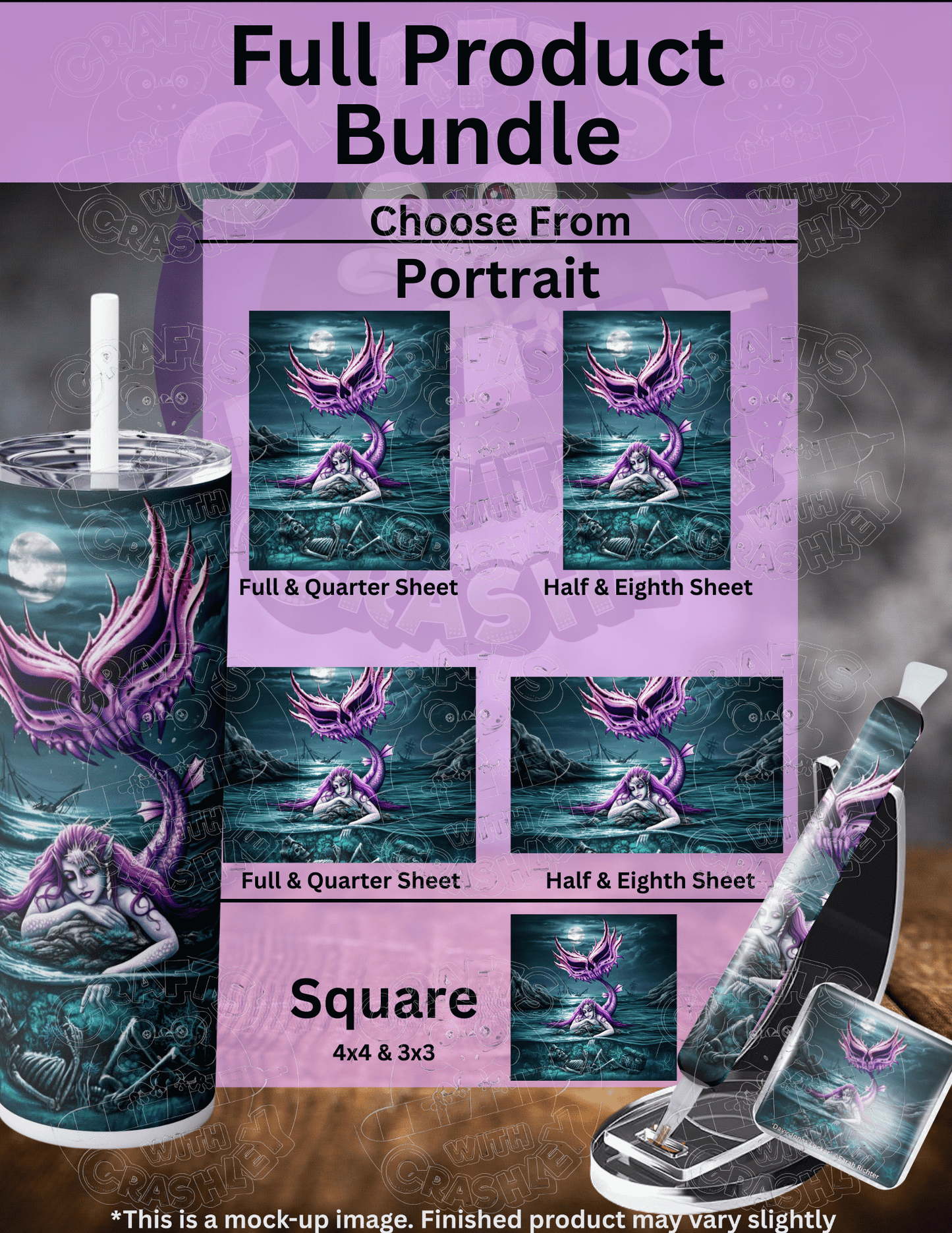 "Davy Jones Locker" by ©Sarah Richter Premium Accessories for Diamond Painting