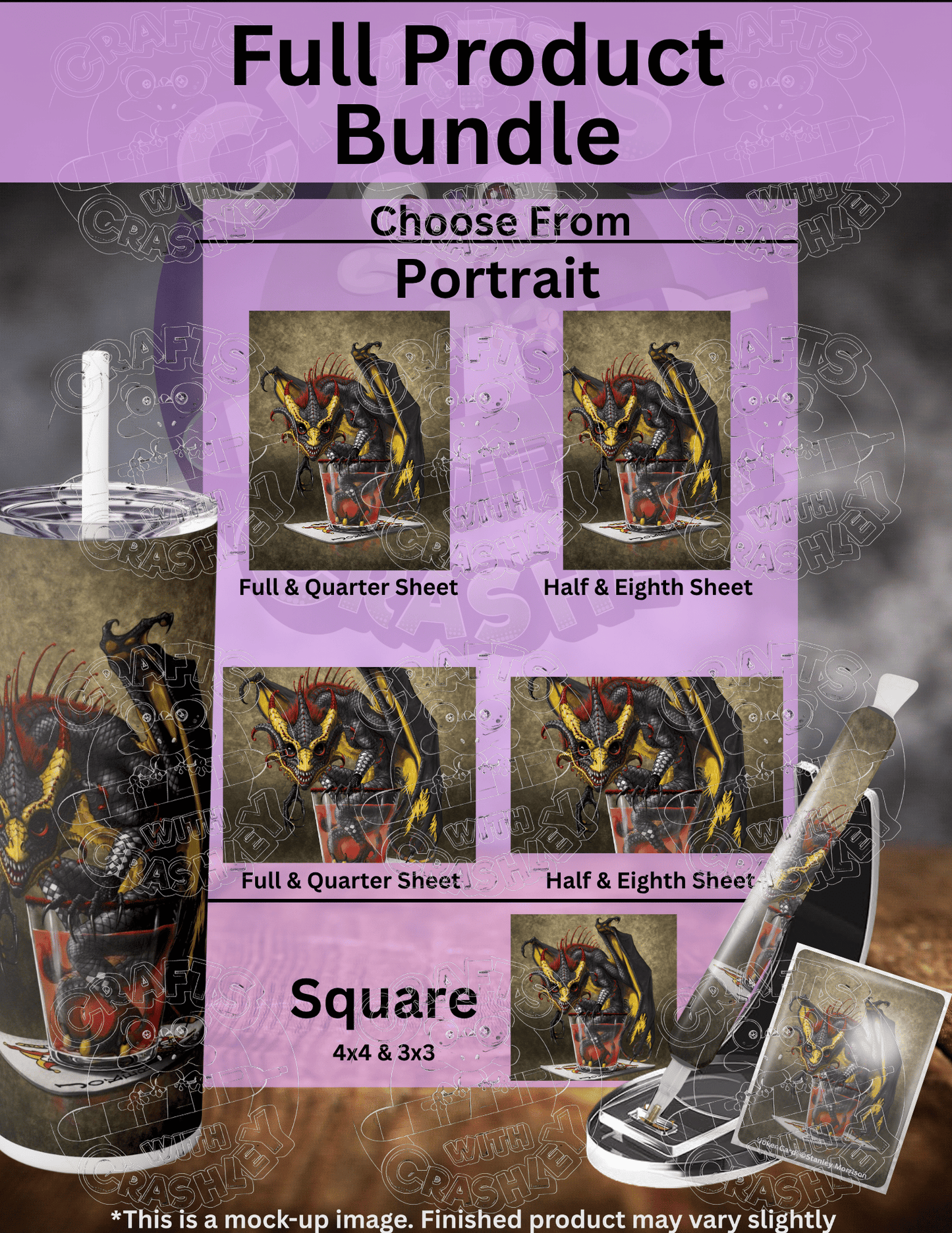 "Joker Card" by ©Stanley Morrison Premium Accessories for Diamond Painting