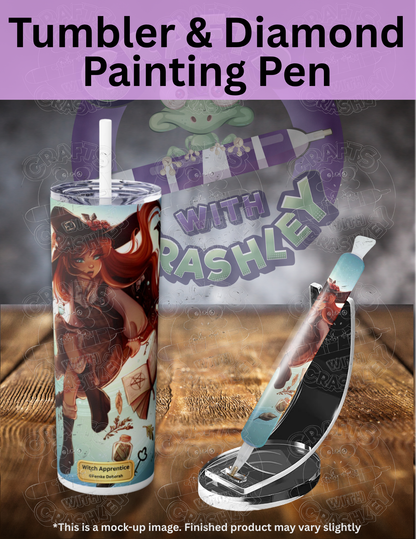 "Witch Apprentice" by ©Femke Deborah Premium Accessories for Diamond Painting