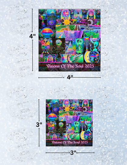 "Visions of the Soul 2025" by Becca Tindol Decorative Diamond Painting Release Papers