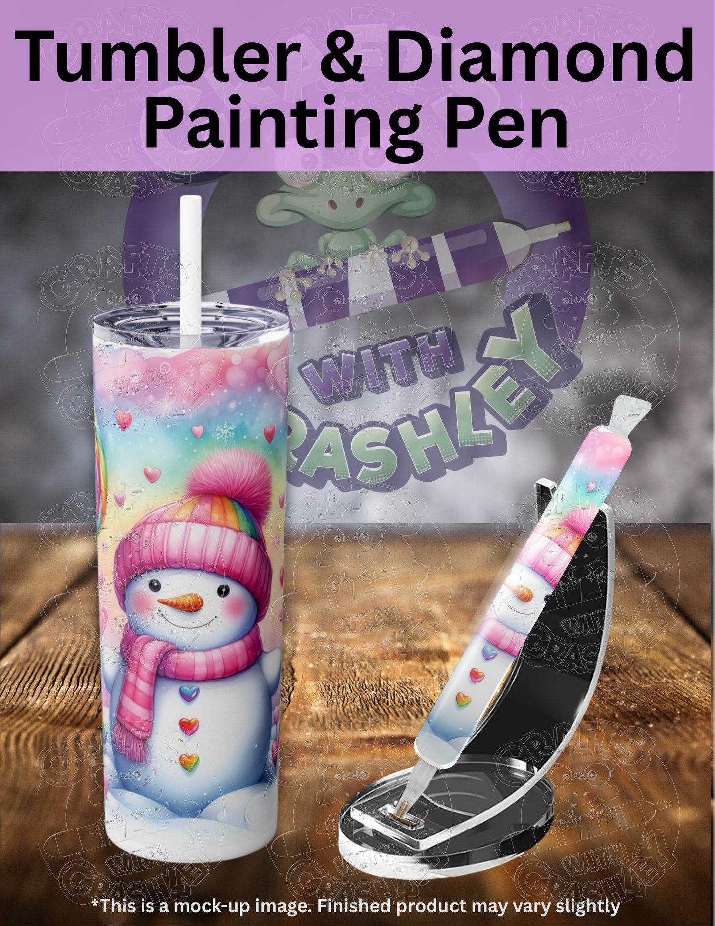 "Snowgirl" by ©Cocomarshmallow Premium Accessories for Diamond Painting