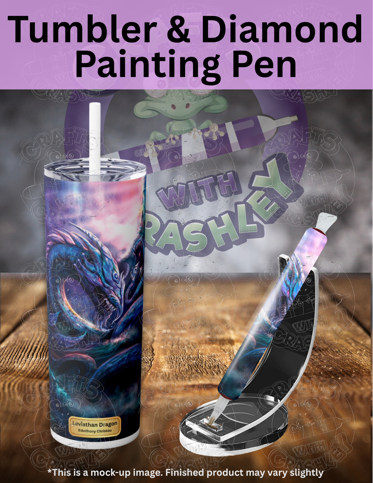 "Leviathan Dragon" by ©Anthony Christou Premium Accessories for Diamond Painting