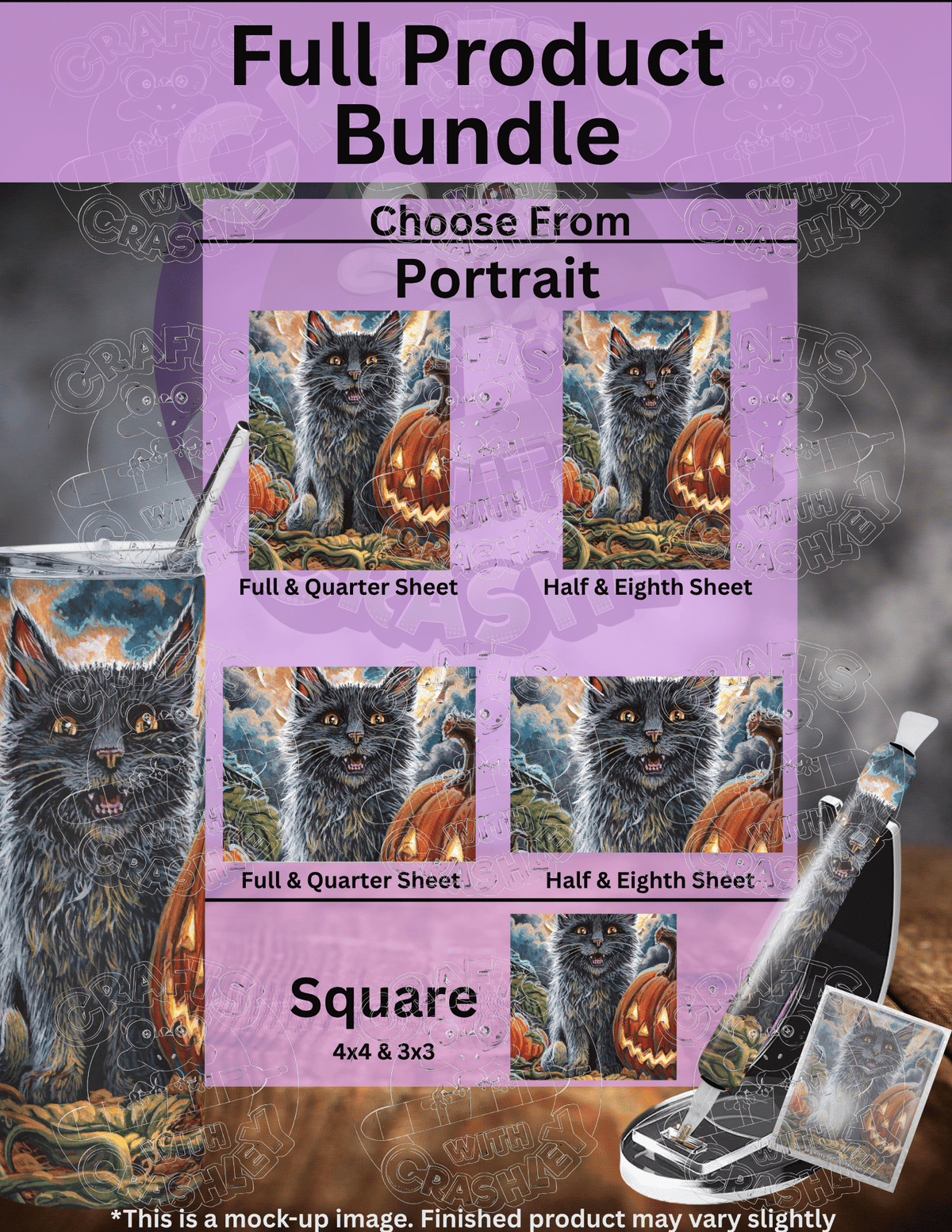 "Spooky Kitty" by ©Dakota Daetwiler Premium Accessories for Diamond Painting