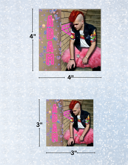 "Rockstar Adam" Decorative Diamond Painting Release Papers