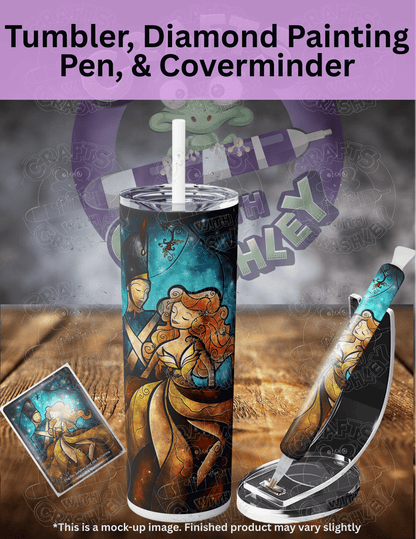 "The Tin Soldier and his Ballerina" by ©Mandie Manzano Premium Accessories for Diamond Painting