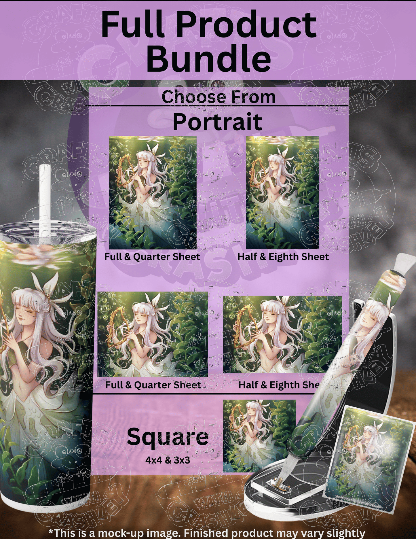 "Ghost Orchid" by ©Femke Deborah Premium Accessories for Diamond Painting