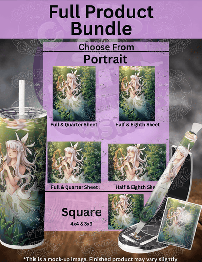 "Ghost Orchid" by ©Femke Deborah Premium Accessories for Diamond Painting