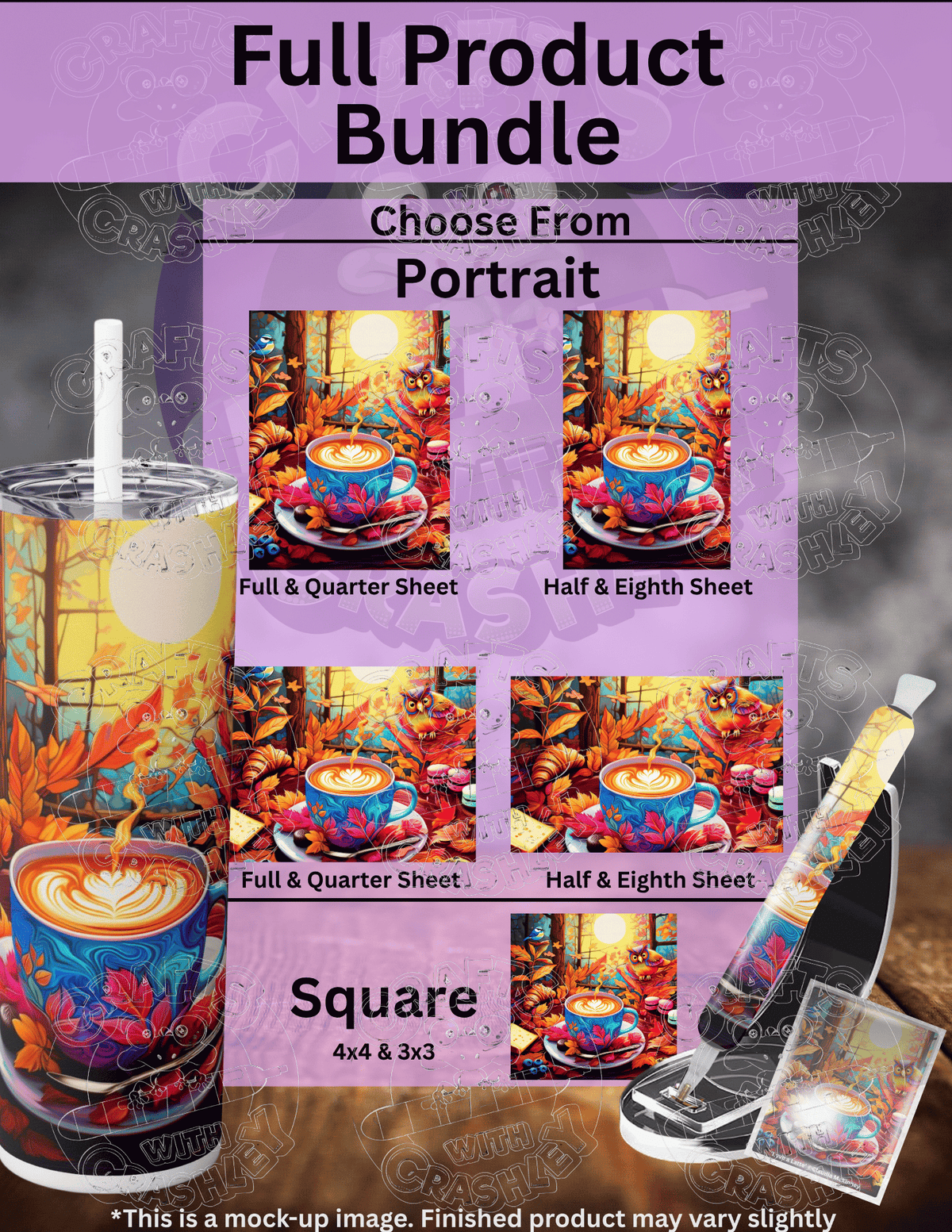 "Love a Latte" by ©Claudia McKinney Premium Accessories for Diamond Painting