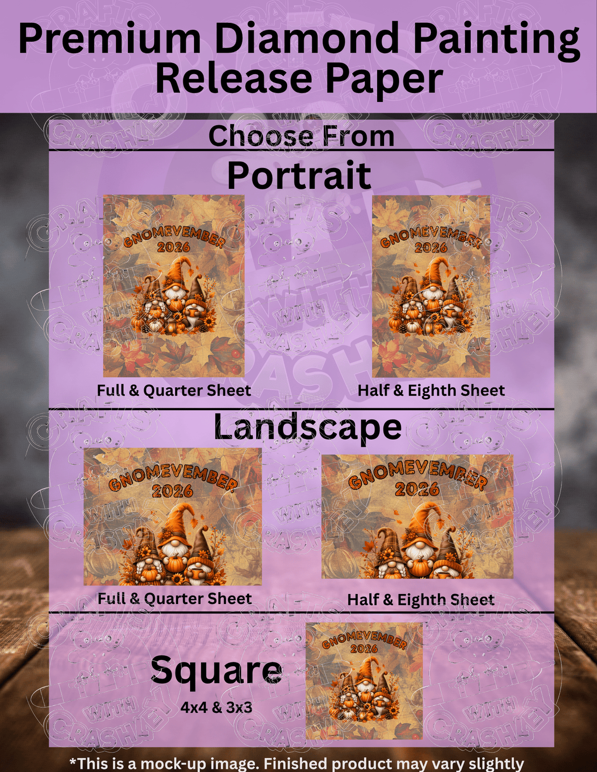 "Gnomevember 2026" Premium Accessories for Diamond Painting