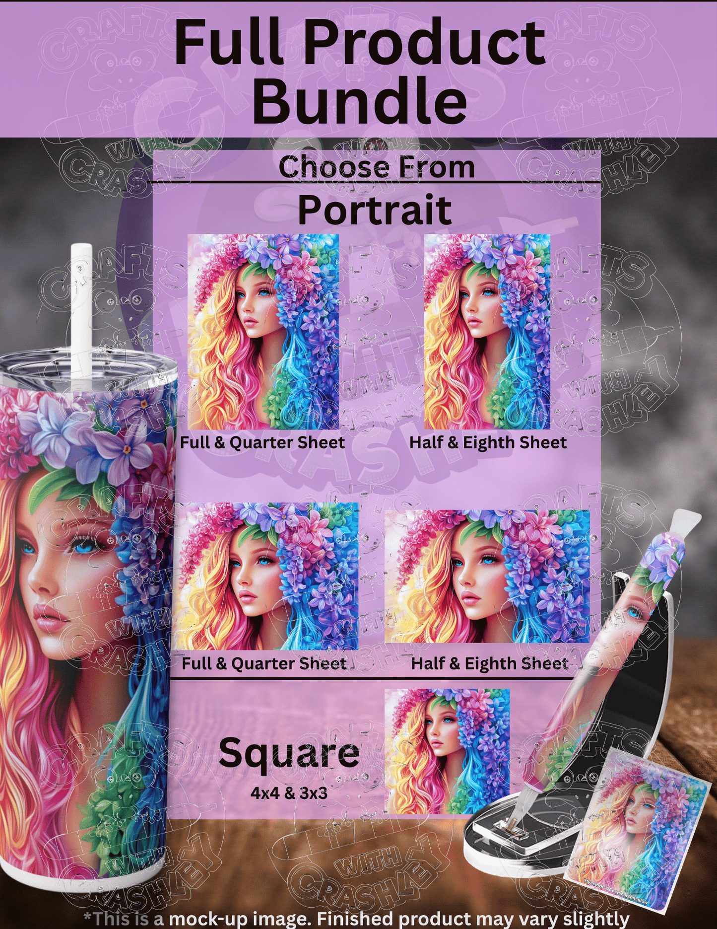 "Hyacinth" by ©Cocomarshmallow Premium Accessories for Diamond Painting