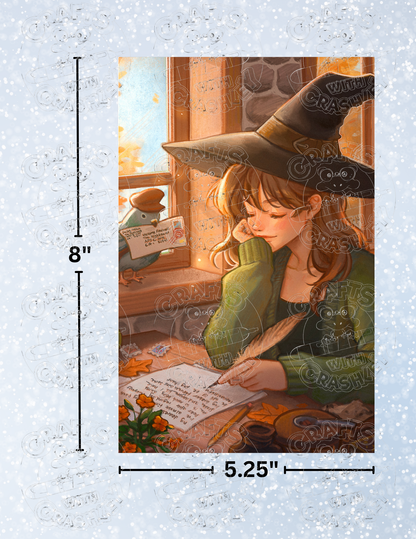 "Autumn Letter" by ©Ivy Dolamore Premium Decorative Release Papers for Diamond Painting