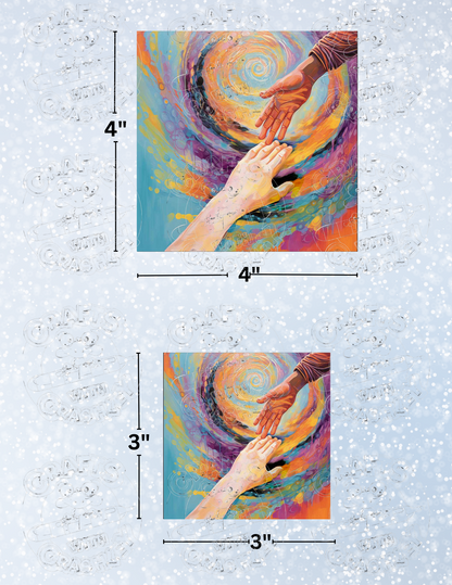 "Together Towards Tomorrow" by Stacy Deal Decorative Diamond Painting Release Papers