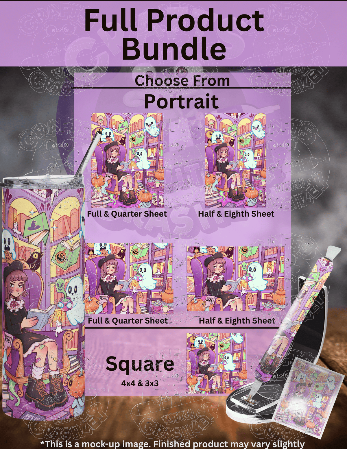 "Haunted Library" by ©Mrs Butter D Premium Accessories for Diamond Painting
