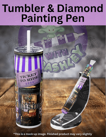 "Ticket to Ride 2026 Chocolatery" Premium Accessories for Diamond Painting