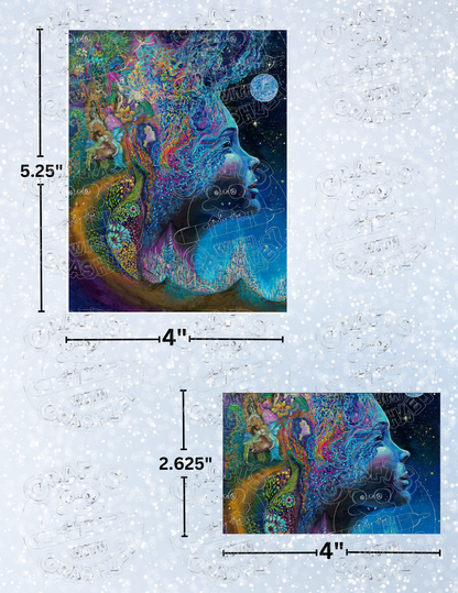 "Enigma" by ©Josephine Wall Premium Decorative Release Papers for Diamond Painting