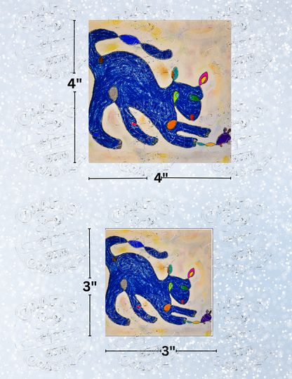 "Thomas Continuous Line" by Kaleena Kollmeier Decorative Diamond Painting Release Papers