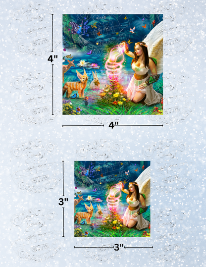 "Cerridwen Fairie Goddess" By ©Anthony Christou Decorative Diamond Painting Release Papers