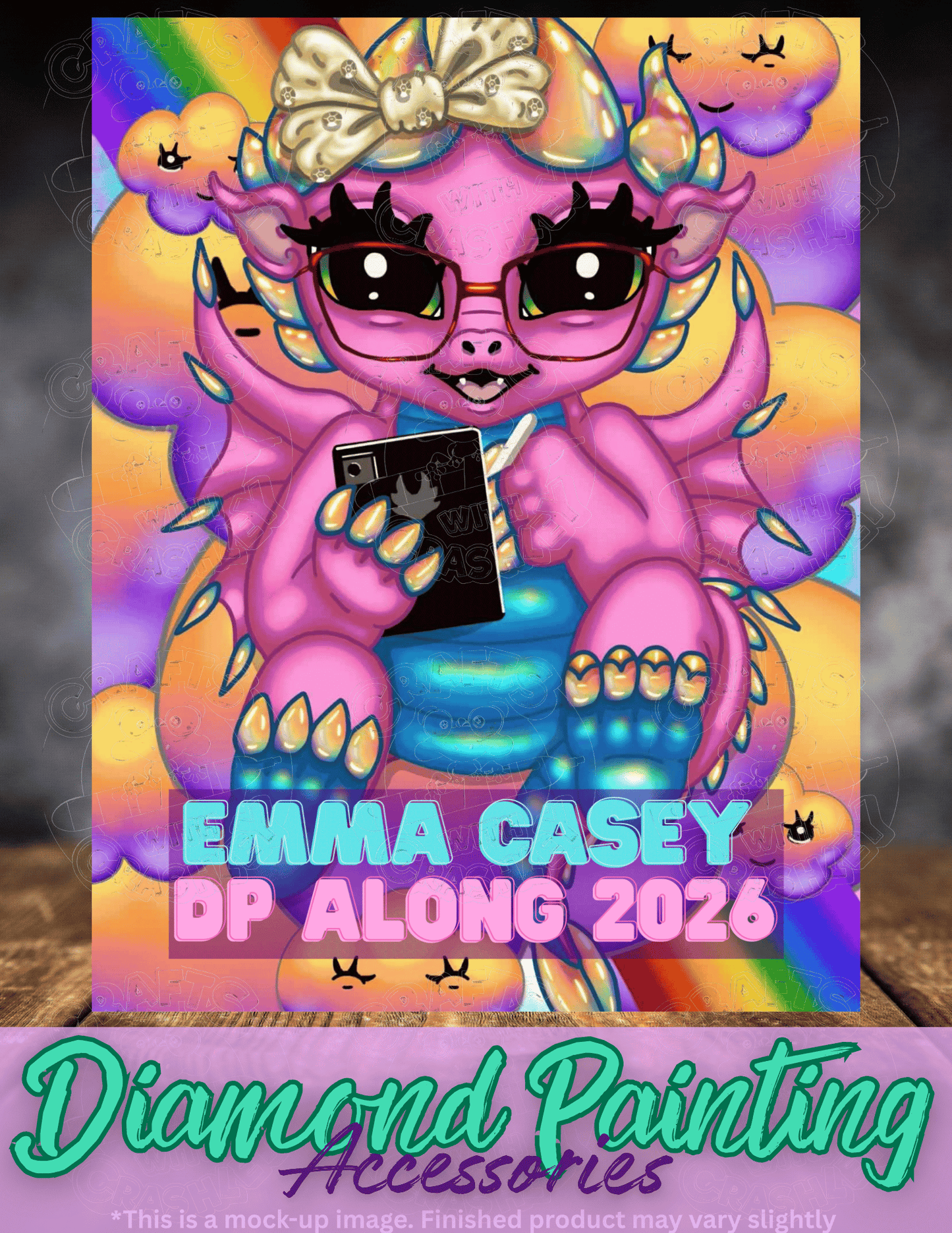 "Emma Casey DP Along 2026" by ©Emma Casey Premium Accessories for Diamond Painting