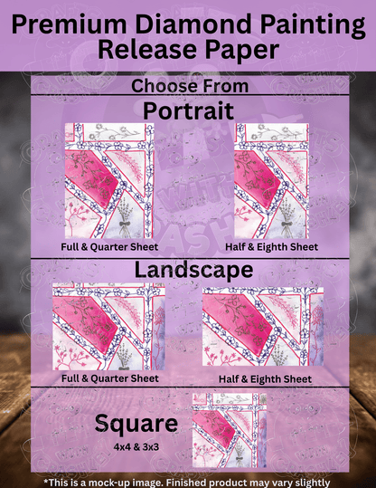 "Flower Power" by ©Crafting & Crime Daily Premium Accessories for Diamond Painting