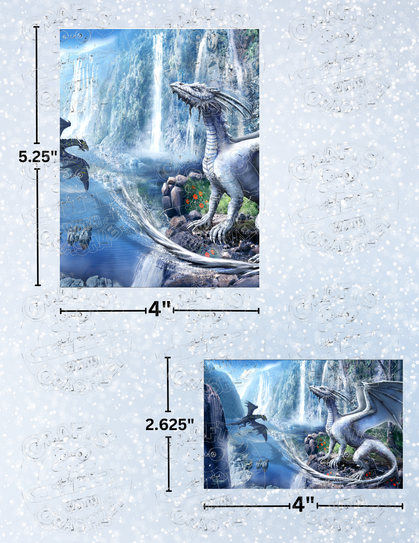 Product Bundle "Waterfall Dragons" by ©Anthony Christou