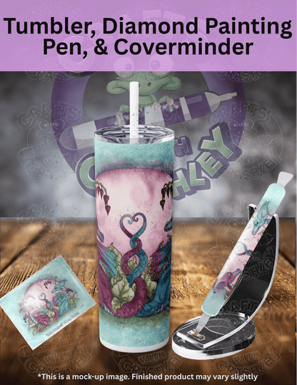 "Love Dragons" by ©Amy Brown Premium Accessories for Diamond Painting