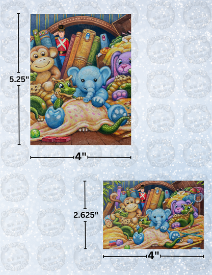 "Cuddle Time" By ©Randal Spangler Decorative Diamond Painting Release Papers