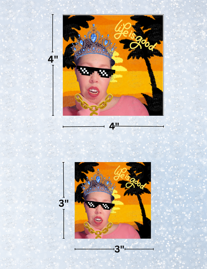 "Thug Life Tammy" Decorative Diamond Painting Release Papers