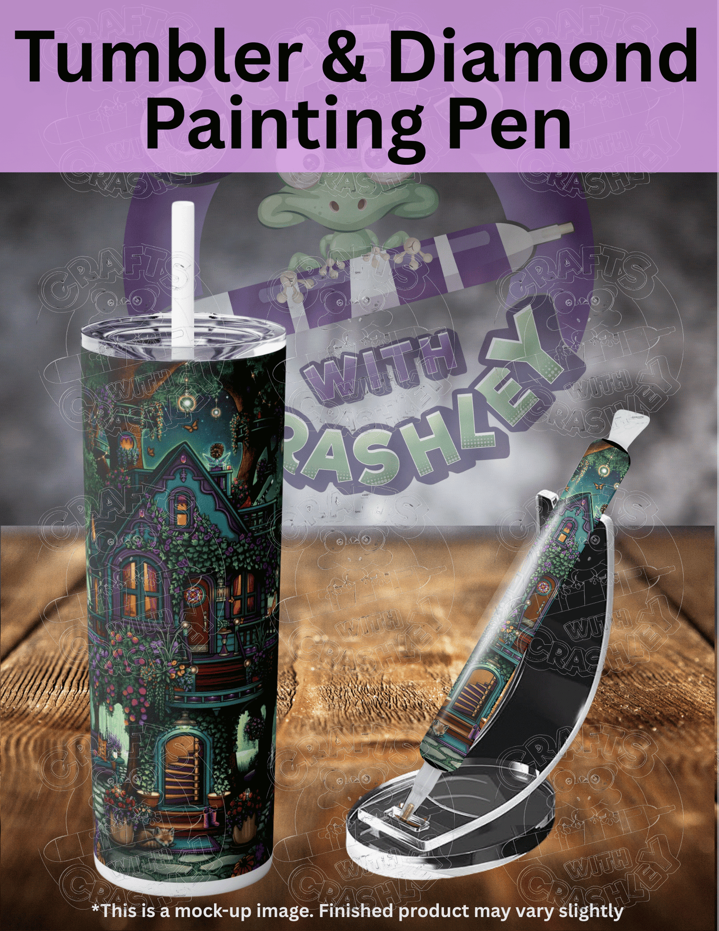 "Love Lives Here" by ©Myka Jelina Premium Accessories for Diamond Painting