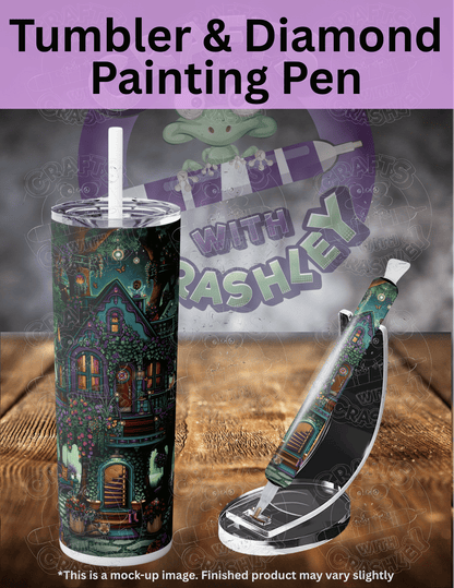 "Love Lives Here" by ©Myka Jelina Premium Accessories for Diamond Painting