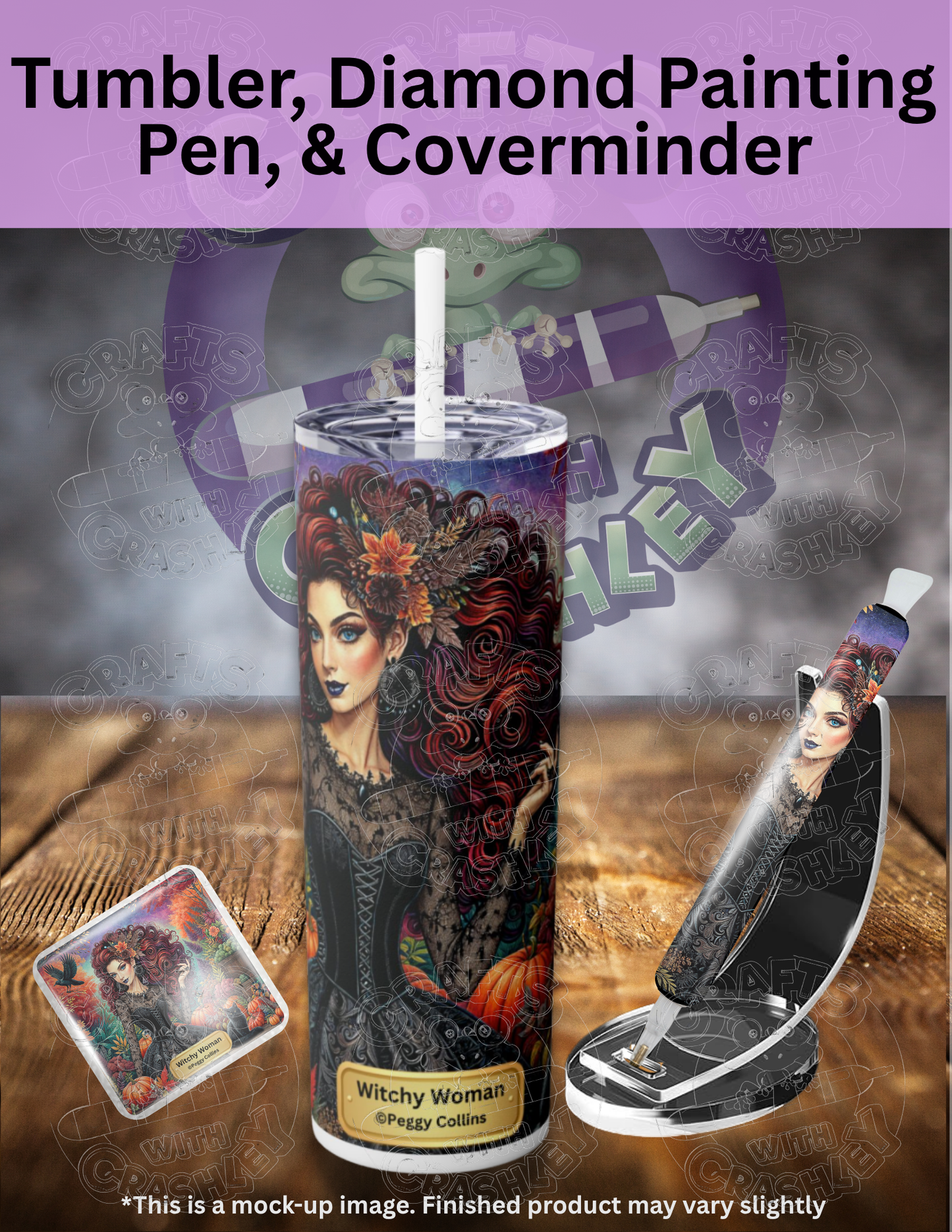 "Witchy Woman" by ©Peggy Collins Premium Accessories for Diamond Painting